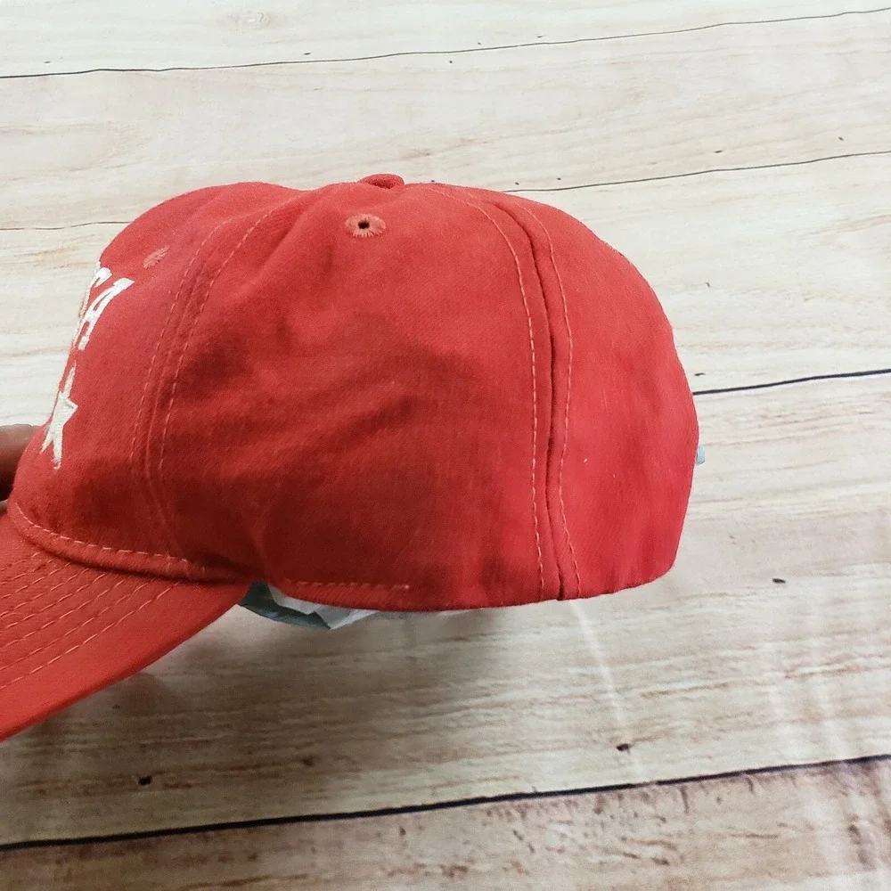 VINTAGE New Era PYL GSA All Stars‎ Hat Cap Red California Fastpitch Softball